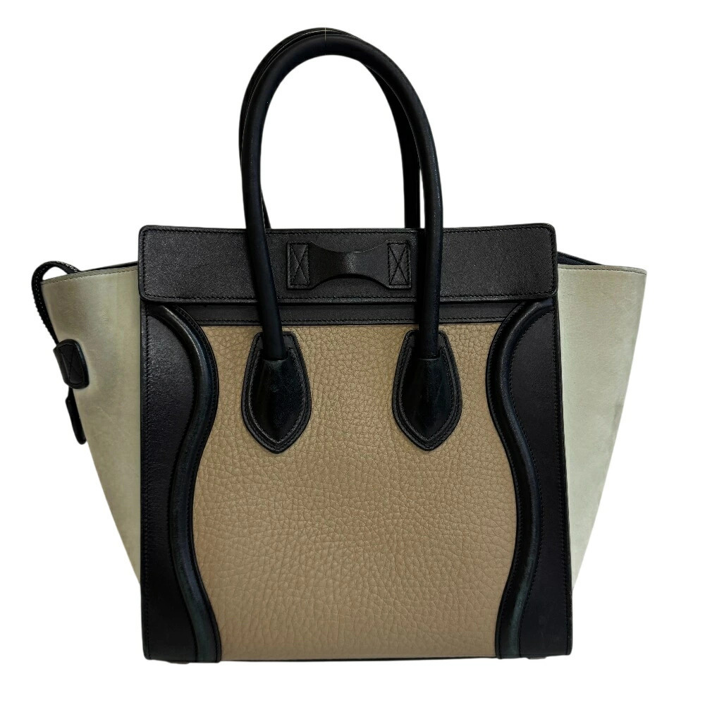 CELINE Luggage Shopper Handbag Gray Bag - Picture 1 of 10